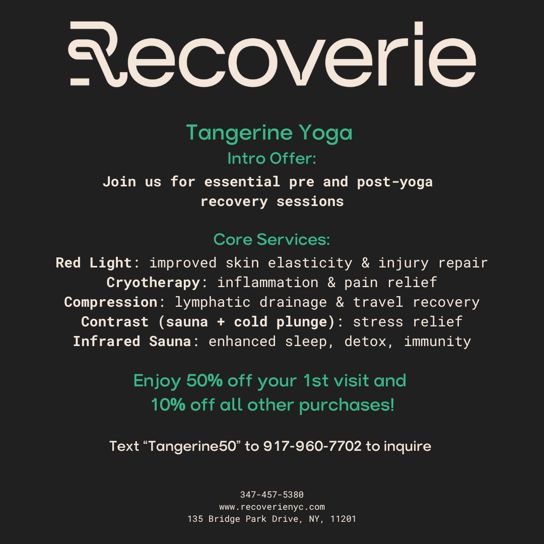 🍊tangerine member's only offer w/ recoverie!
