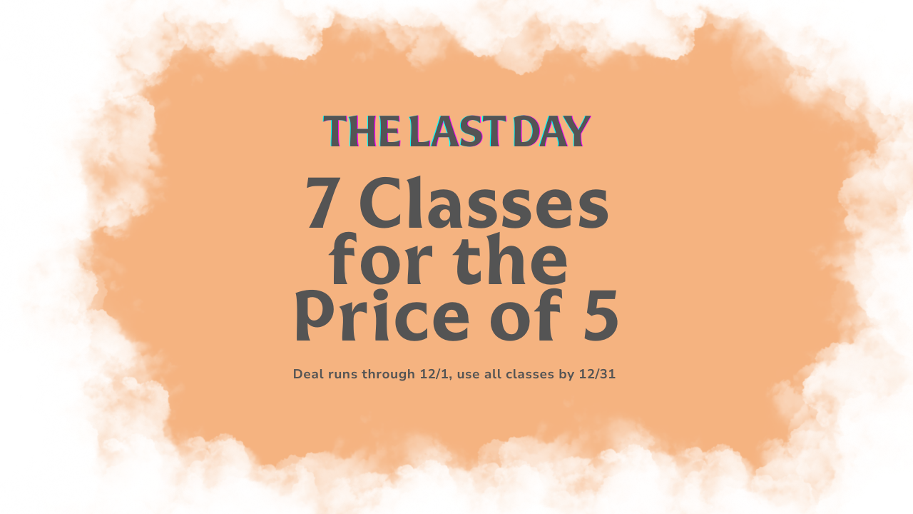 🍊 Final hours to get your bonus classes